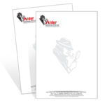 Letterhead Silk Printing 3 Opaque Color