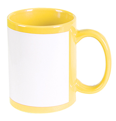 Yellow Patch Mug