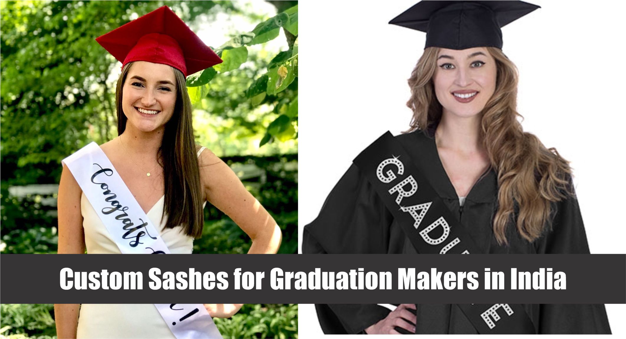 Custom Sashes for Graduation 2023