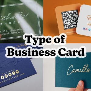 Types of Business Cards