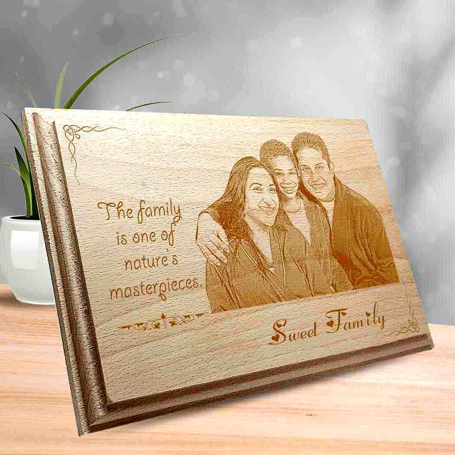 Personalized Wood Engraving