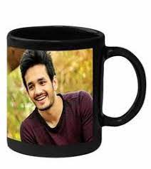 black coffee mug