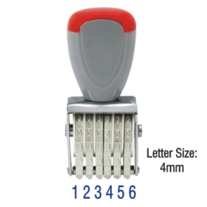 Number Stamp Regular