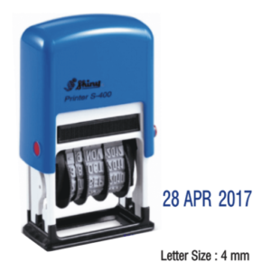 Self Ink Date Stamp S-400