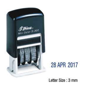 Shiny Date stamp Self Ink Date Stamp