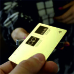 Golden Metal NFC Card