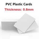 White PVC Card Thickness